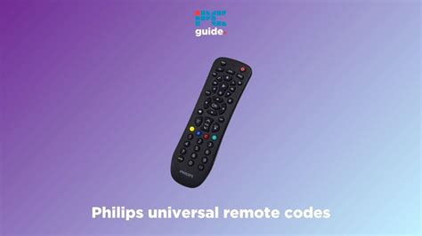 pensonic remote code|Philips Universal Remote Codes & Program Instructions.